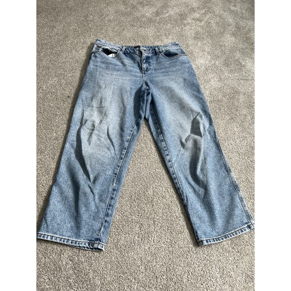 Talbot High Waist Straight Ankle Jeans Womens Size 10 Blue Denim Cottagecore